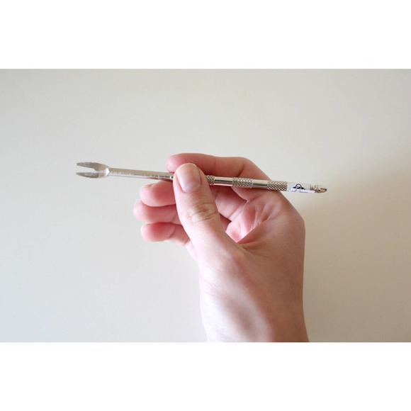 4 PACK OF LOBSTER CRAB PICKS METAL FORK END - Picture 2 of 3